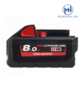 Pin Milwaukee: Pin REDLITHIUM™ High Output™ 18 V 8.0 Ah Milwaukee M18 HB8
