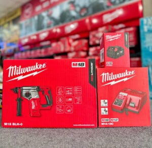Máy khoan bê tông dùng pin 18V Milwaukee M18 BLH