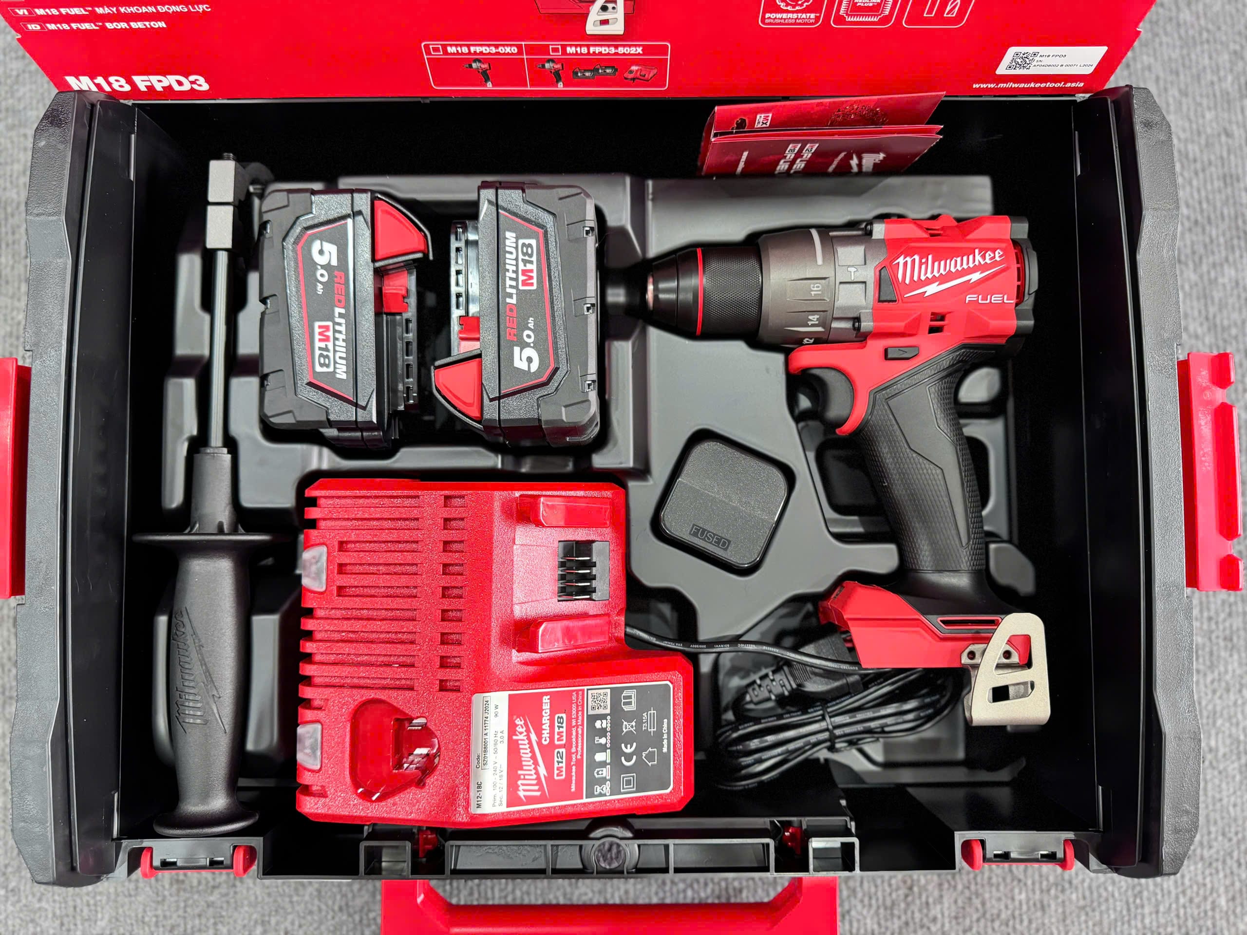 Bảo Dưỡng Máy Khoan Pin Milwaukee