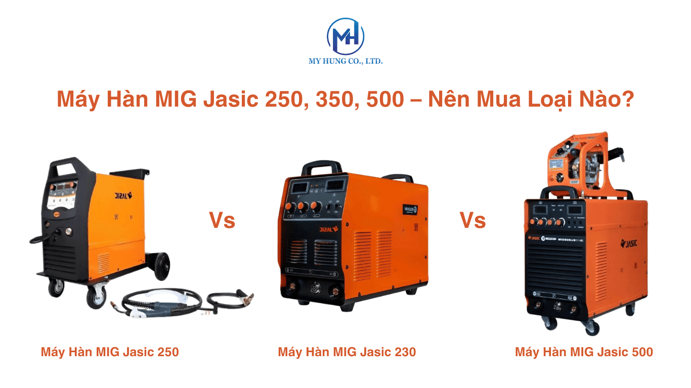 Máy Hàn MIG Jasic 250, 350, 500 – Nên Mua Loại Nào?