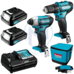 Bộ Sản Phẩm(DF333D+TM30D+BL1016*2+DC10SB+Bộ Phụ Kiện Máy Đăng+Túi Xách)(12V Max) Makita CLX225SX1